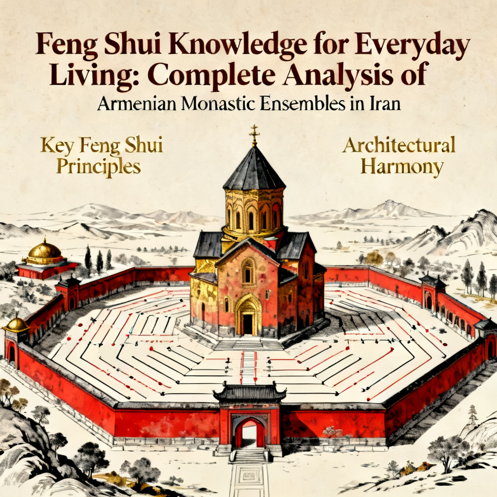 Feng Shui knowledge for everyday living illustration for armenian monastic ensembles of iran complete feng shui analysis guide