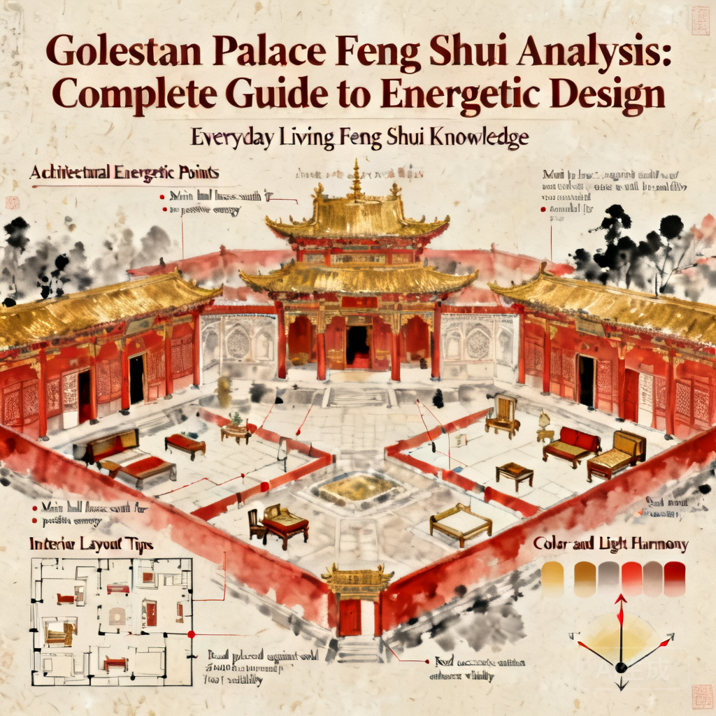 Feng Shui knowledge for everyday living illustration for golestan palace feng shui analysis complete guide to its energetic design