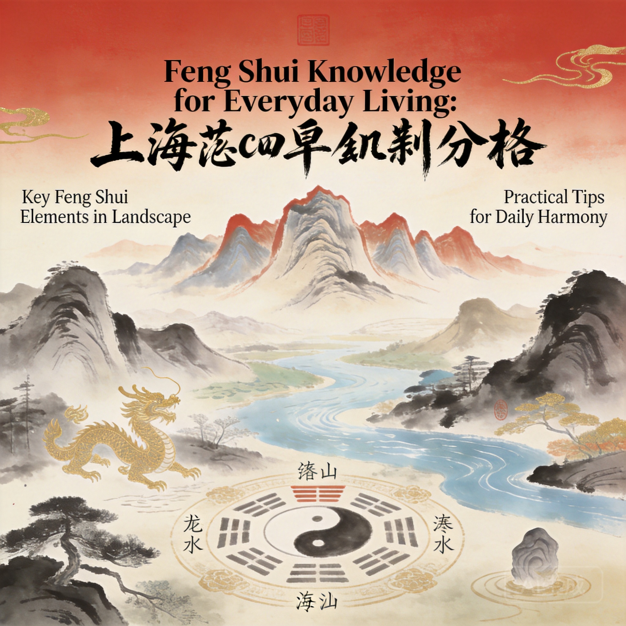適用於大眾日常生活的風水知識插圖：格朗普雷風水分析全指南之地景介紹