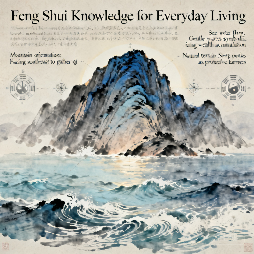 Feng Shui knowledge for everyday living illustration for mount kumgang diamond mountain from the sea comprehensive feng shui analysis gui