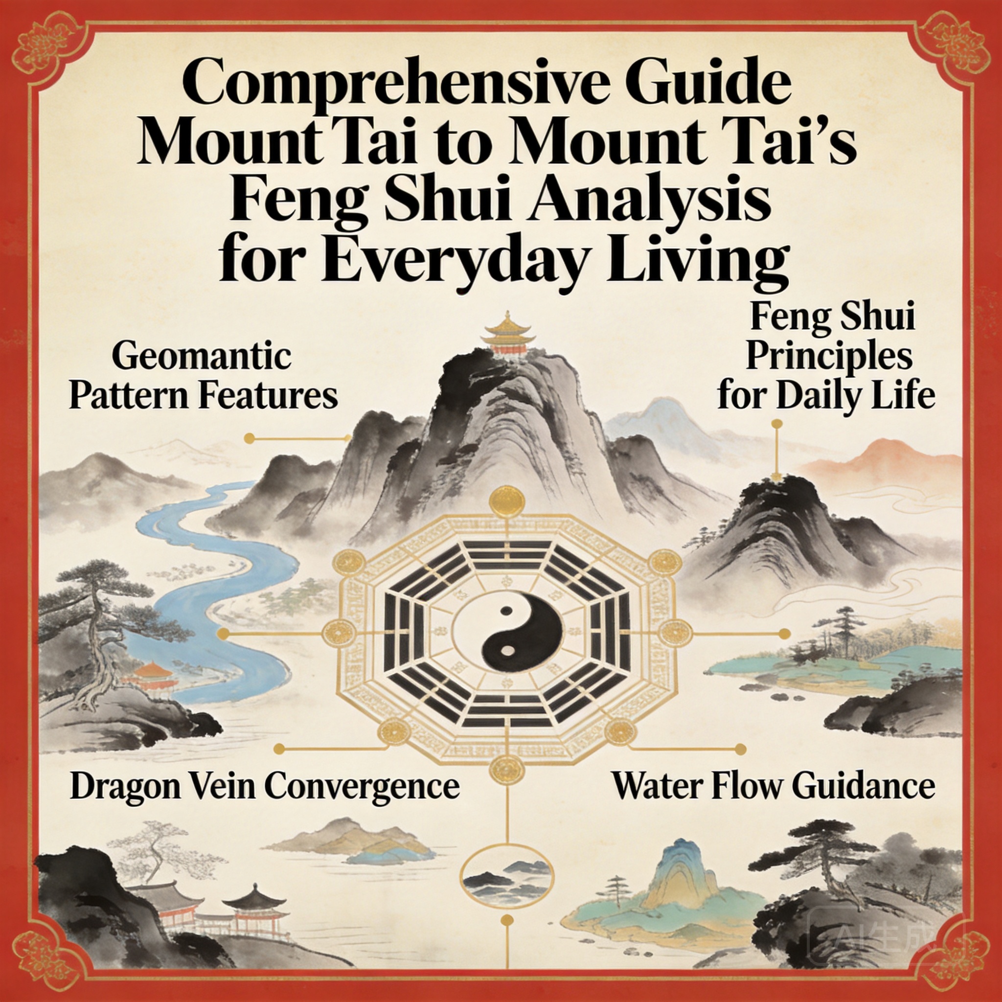 Feng Shui knowledge for everyday living illustration for mount taishan feng shui analysis comprehensive guide to its sacred geomantic pat